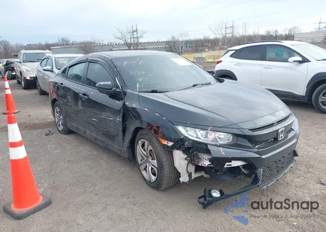2018 Honda Civic Lx из США, поврежденный, VIN 2HGFC2F51JH508086